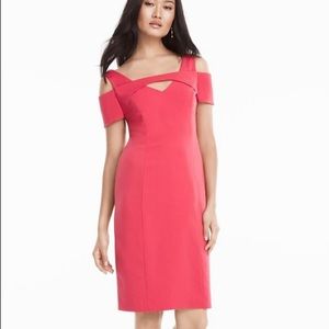 WHBM Cold Shoulder Dress